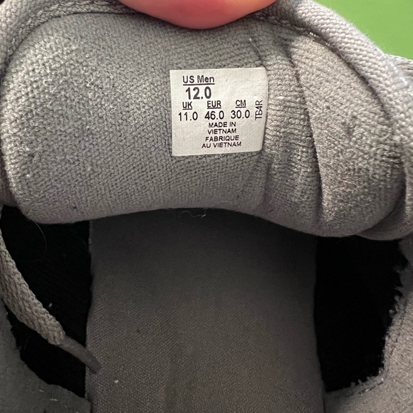 Size 12 Vans Old School custom All Grey - Picture 4 of 5